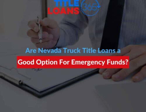 Are Nevada Truck Title Loans a Good Option For Emergency Funds?